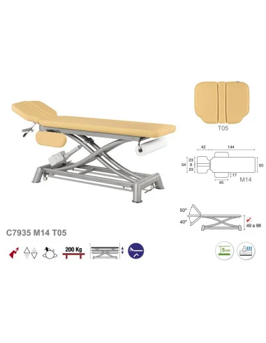 Elektrinis masažo stalas Ecopostural C7935