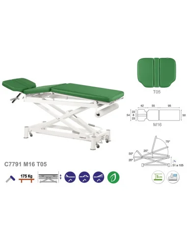 Hidraulinis masažo stalas Ecopostural C7791