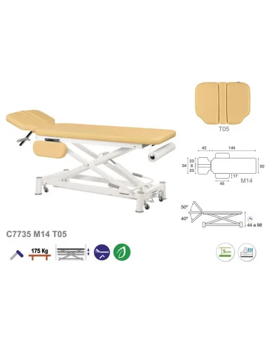 Hidraulinis masažo stalas Ecopostural C7735