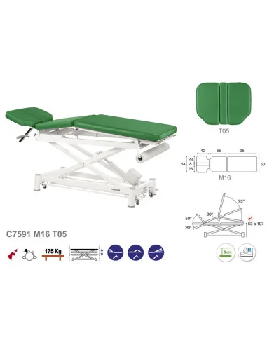 Elektrinis masažo stalas Ecopostural C7591