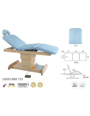 Elektrinis masažo stalas Ecopostural C6203