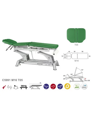 Elektrinis masažo stalas Ecopostural C5991