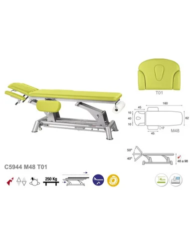 Elektrinis masažo stalas Ecopostural C5944