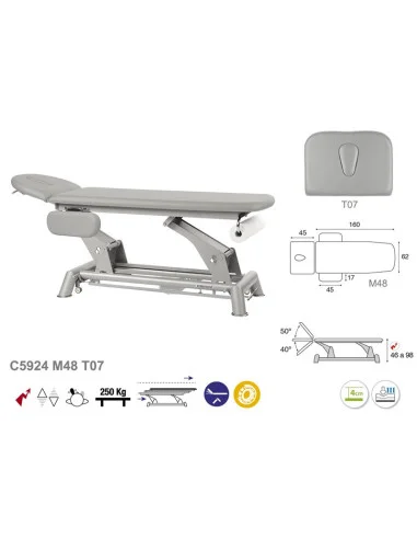 Elektrinis masažo stalas Ecopostural C5924