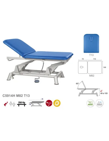 Elektrinis masažo stalas Ecopostural C5914H