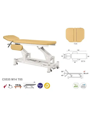 Elektrinis masažo stalas Ecopostural C5535