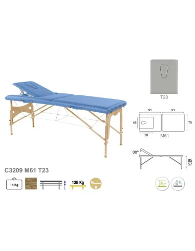 Sulankstomas masažo stalas Ecopostural C3209