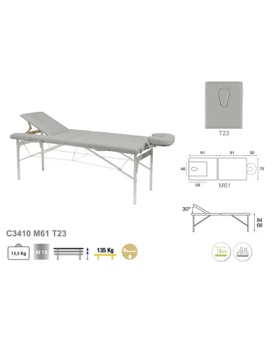 Sulankstomas masažo stalas Ecopostural C3410