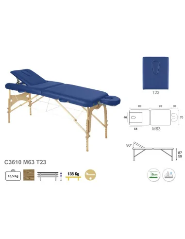 Sulankstomas masažo stalas Ecopostural C3610